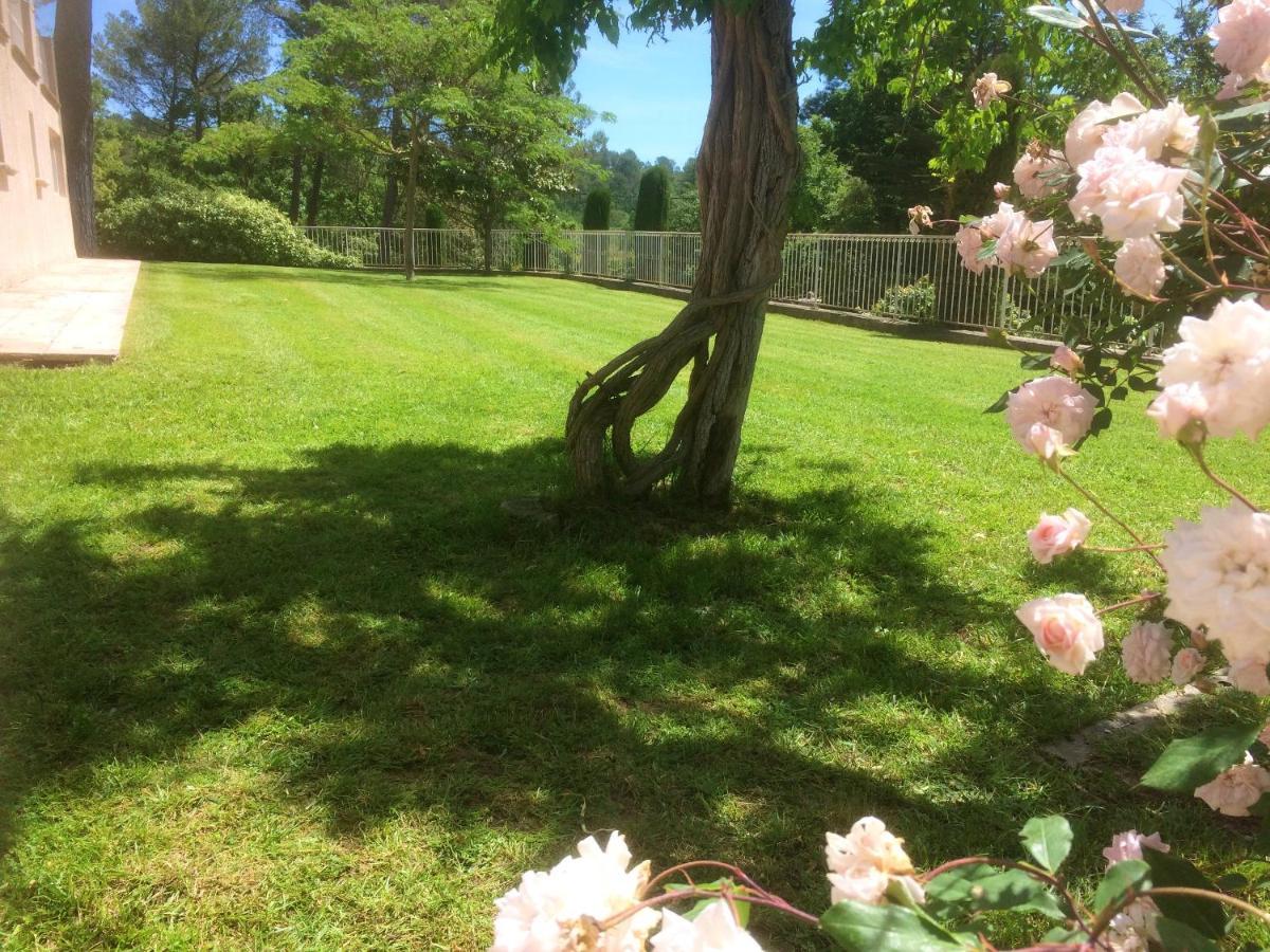 Villa Spacieuse Avec Piscine A Saint Maximin Esterno foto